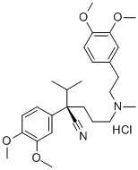CAS 登录号：38176-10-2， R(+)-维拉帕米盐酸盐