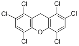 CAS#: 38178-99-3, 1,2,4,5,7,8-Hexachloro-9H-Xanthene