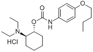 CAS 登录号：38198-44-6， [(1R,2R)-2-二乙基氨基环己基]N-(4-丁氧基苯基)氨基甲酸酯盐酸盐