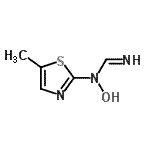 CAS#: 382136-53-0, N-Hydroxy-N-(5-methyl-1,3-thiazol-2-yl)imidoformamide