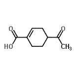 CAS#: 38223-83-5, 4-Acetyl-1-Cyclohexene-1-Carboxylic Acid