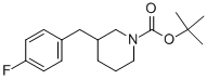 CAS#: 382637-45-8, N-Boc-3-(4-Fluorobenzyl)Piperidine