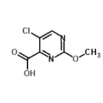 CAS#: 38275-36-4, 5-Chloro-2-Methoxy-4-Pyrimidinecarboxylic Acid