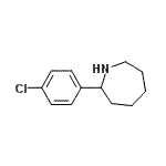 CAS 登录号：383129-18-8， 2-(4-氯苯基)氮杂环庚烷