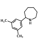 CAS 登录号：383129-96-2， 2-(3,5-二甲基苯基)氮杂环庚烷