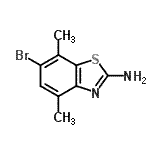 CAS#: 383131-43-9, 6-Bromo-4,7-Dimethyl-1,3-Benzothiazol-2-Amine