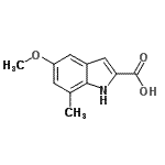 CAS#: 383132-41-0, 5-Methoxy-7-Methyl-1H-Indole-2-Carboxylic Acid