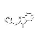CAS 登录号：383142-55-0， 2-(1H-吡咯-1-基甲基)-1H-苯并咪唑