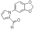 CAS 登录号：383147-55-5， 1-(1,3-苯并二氧戊环-5-基)-1H-吡咯-2-甲醛