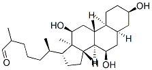 CAS#: 3836-01-9, (6R)-2-Methyl-6-[(3R,5S,7R,8R,9S,10S,12S,13R,14S,17R)-3,7,12-Trihydroxy-10,13-Dimethyl-2,3,4,5,6,7,8,9,11,12,14,15,16,17-Tetradecahydro-1H-Cyclopenta[a]Phenanthren-17-Yl]Heptanal