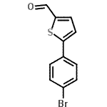 CAS 登录号：38401-70-6， 5-(4-溴苯基)-2-噻吩甲醛