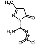 CAS#: 384811-89-6, 3-Methyl-N'-Nitro-5-Oxo-4,5-Dihydro-1H-Pyrazole-1-Carboximidamide
