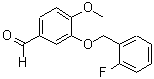 CAS#: 384857-20-9, 3-[(2-Fluorobenzyl)Oxy]-4-Methoxybenzaldehyde