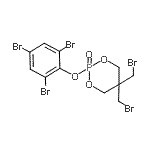 CAS#: 38578-30-2, 5,5-Bis(Bromomethyl)-2-(2,4,6-Tribromophenoxy)-1,3,2-Dioxaphosphinane 2-Oxide