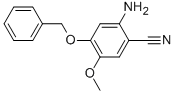 CAS#: 385785-02-4, 2-Amino-4-(Benzyloxy)-5-Methoxybenzonitrile
