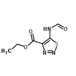 CAS#: 385796-00-9, Ethyl 5-Formamido-1,2,3-Thiadiazole-4-Carboxylate