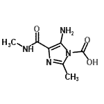 CAS#: 385796-03-2, 5-Amino-2-Methyl-4-(Methylcarbamoyl)-1H-Imidazole-1-Carboxylic Acid