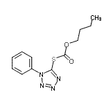 CAS#: 38593-84-9, O-Butyl S-(1-Phenyl-1H-Tetrazol-5-Yl) Carbonothioate