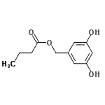 CAS#: 386263-88-3, 3,5-Dihydroxybenzyl Butyrate