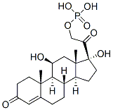 CAS#: 3863-59-0, [2-[(11S,17R)-11,17-Dihydroxy-10,13-Dimethyl-3-Oxo-2,6,7,8,9,11,12,14,15,16-Decahydro-1H-Cyclopenta[a]Phenanthren-17-Yl]-2-Oxoethyl] Dihydrogen Phosphate