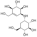 CAS 登录号：38665-10-0， 4-(羟基甲基)-6-[[2,3,4-三羟基-5-(羟基甲基)环己基]氨基]环己-4-烯-1,2,3-三醇