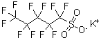 CAS 登录号：3872-25-1， 全氟戊烷-1-磺酸钾