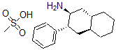 CAS#: 38727-10-5, (+-)-2(a)-Amino-3(e)-phenyl-trans-decalin methanesulfonate