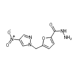 CAS#: 387344-74-3, 5-[(4-Nitro-1H-Pyrazol-1-Yl)Methyl]-2-Furohydrazide