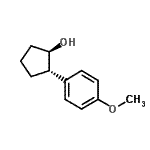 CAS#: 38805-74-2, (1R,2S)-2-(4-Methoxyphenyl)Cyclopentanol
