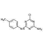 CAS#: 38862-31-6, 6-Chloro-N-(4-Methylphenyl)-1,3,5-Triazine-2,4-Diamine