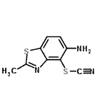 CAS#: 38875-12-6, 5-Amino-2-Methyl-1,3-Benzothiazol-4-Yl Thiocyanate