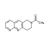 CAS#: 389117-38-8, 1-(8,9-Dihydropyrido[2,3-b][1,6]Naphthyridin-7(6H)-Yl)Ethanone