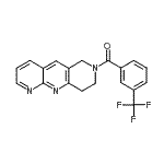 CAS#: 389117-39-9, 8,9-Dihydropyrido[2,3-b][1,6]Naphthyridin-7(6H)-Yl[3-(Trifluoromethyl)Phenyl]Methanone