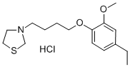 CAS#: 38914-46-4, 3-[4-(4-Ethyl-2-Methoxyphenoxy)Butyl]-1,3-Thiazolidine Hydrochloride