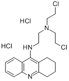 CAS#: 38915-06-9, N',N'-Bis(2-Chloroethyl)-N-(1,2,3,4-Tetrahydroacridin-9-Yl)Ethane-1,2-Diamine Dihydrochloride