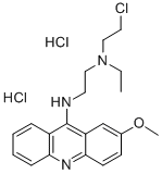 CAS#: 38915-09-2, N-(2-Chloroethyl)-N-Ethyl-N'-(2-Methoxyacridin-9-Yl)Ethane-1,2-Diamine Dihydrochloride