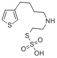 CAS#: 38920-51-3, 3-[4-(2-Sulfosulfanylethylamino)Butyl]Thiophene