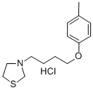 CAS 登录号：38920-92-2， 3-[4-(4-甲基苯氧基)丁基]-1,3-噻唑烷盐酸盐