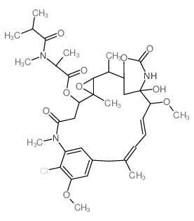 CAS 登录号：38997-10-3， N(2')-去乙酰基-N(2')-(2-甲基-1-氧代丙基)-美登素