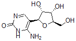 CAS#: 39030-19-8, 4-Amino-5-[(2S,3R,4S,5R)-3,4-Dihydroxy-5-(Hydroxymethyl)Oxolan-2-Yl]-3H-Pyrimidin-2-One