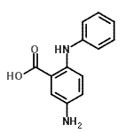 CAS#: 39053-07-1, 5-Amino-2-Anilinobenzoic Acid