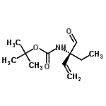 CAS#: 391678-41-4, 2-Methyl-2-Propanyl [(3R)-3-Formyl-1-Penten-3-Yl]Carbamate