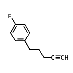 CAS#: 391678-43-6, 1-Fluoro-4-(4-Pentyn-1-Yl)Benzene