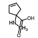 CAS#: 39186-12-4, 1-Methylaminocyclopent-3-Ene-1-Carboxylic Acid