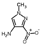 CAS#: 39205-76-0, 1-Methyl-3-Nitro-1H-Pyrazol-4-Amine