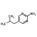 CAS#: 39268-70-7, 5-Isobutyl-2-Pyrimidinamine