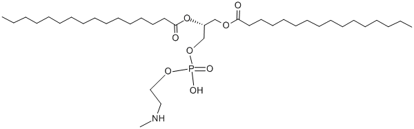CAS#: 3930-13-0, 1,2-Dipalmitoyl-Sn-Glycero-3-Phospho-(N-Methyl)-Ethanolamine