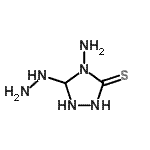 CAS 登录号：393128-18-2， 4-氨基-5-肼基-1,2,4-三唑烷-3-硫酮