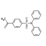 CAS#: 3938-79-2, 4-Acetyl-N,N-Diphenylbenzenesulfonamide