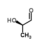 CAS#: 3946-09-6, (2R)-2-Hydroxypropanal